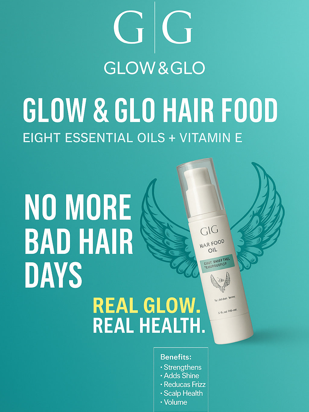 Hair Food Oil with Eight Essential oil