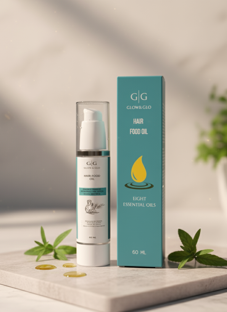Hair Food Oil with Eight Essential oil