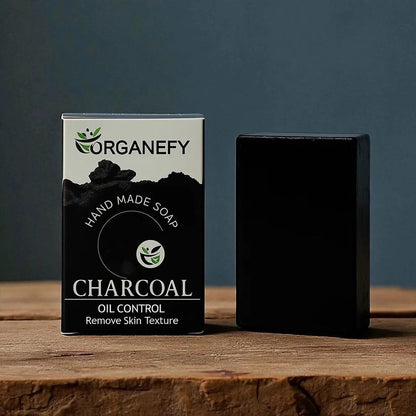 CHARCOAL NATURAL HAND MADE SOAP BY ORGANEFY